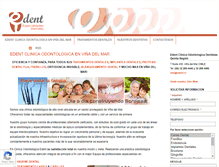 Tablet Screenshot of dentistasquintaregion.cl